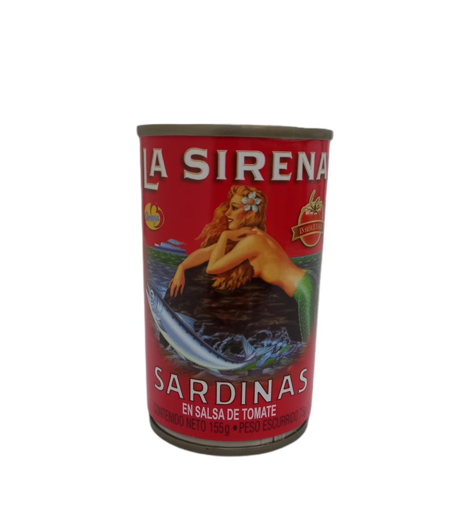 SARDINA LA SIRENA TOMATE 155G
