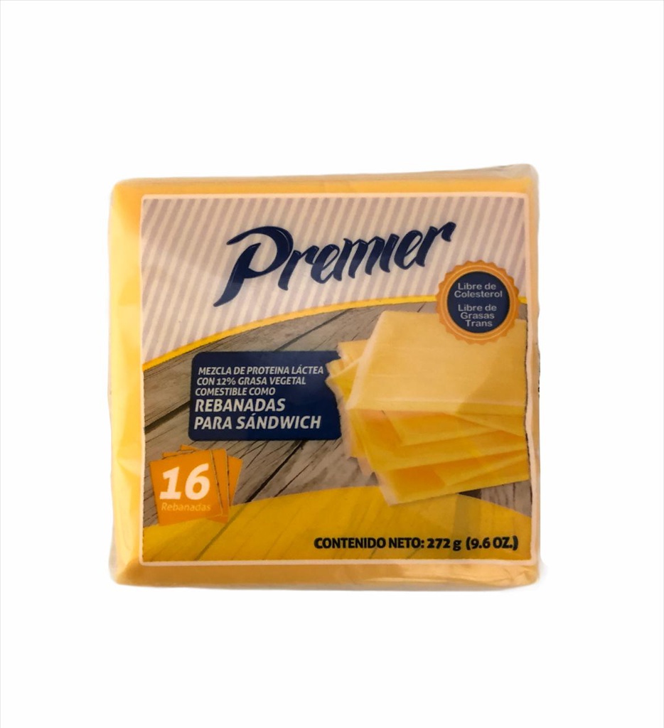 QUESO PREMIER 272 GR 16 UDS