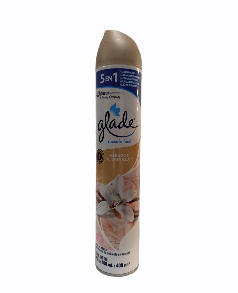 AEROSOL GLADE VAINILLA 400ML