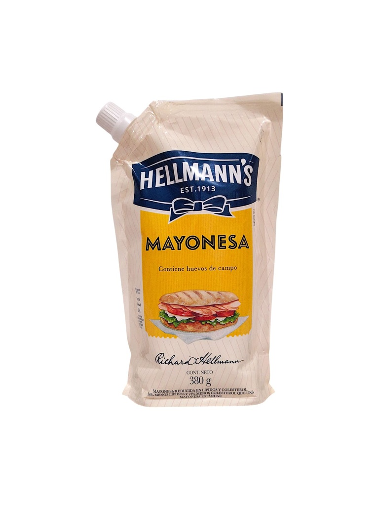 MAYONESA HELLMANNS PACK BOLSA 380G