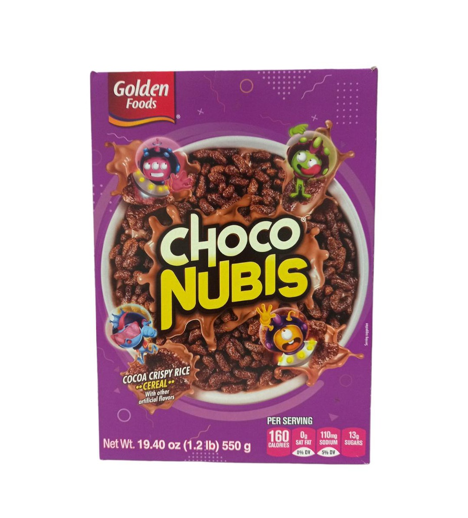 CHOCO NUBIS 550G GOLDEN 