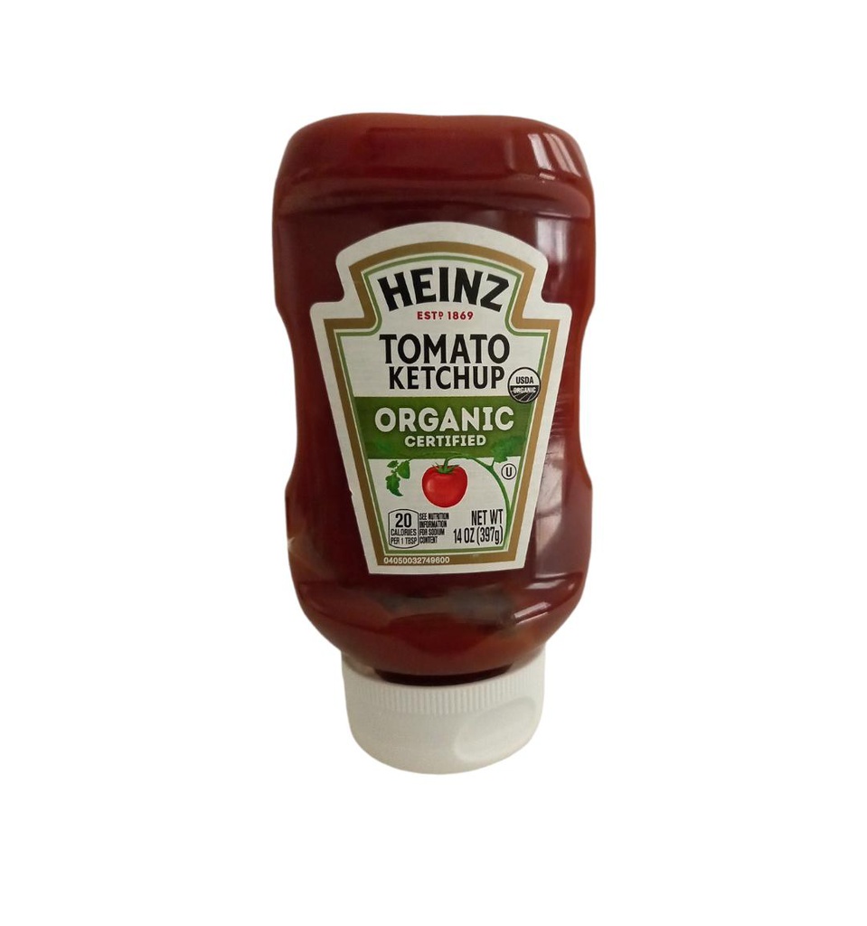 KETCHUP TOMAT ORGANIC HEINZ 14