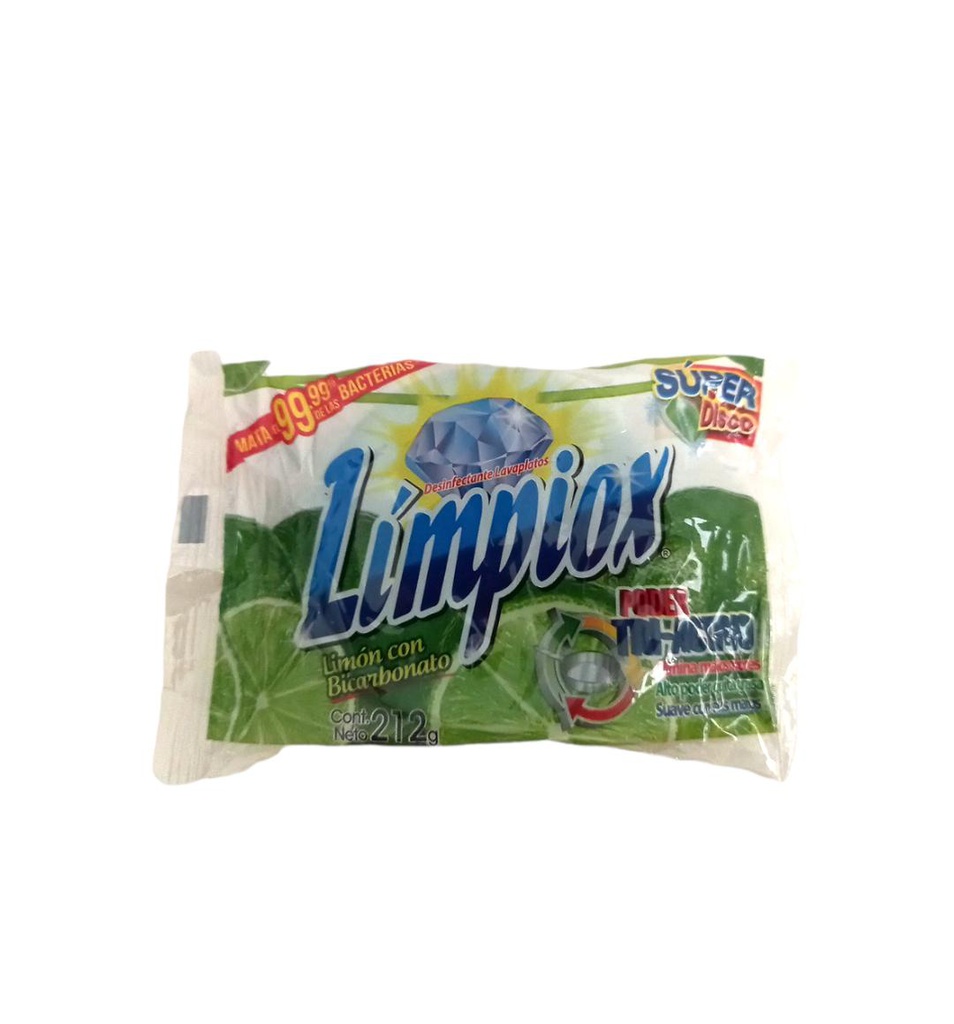 JABON LIMPIOX DISCO 212G