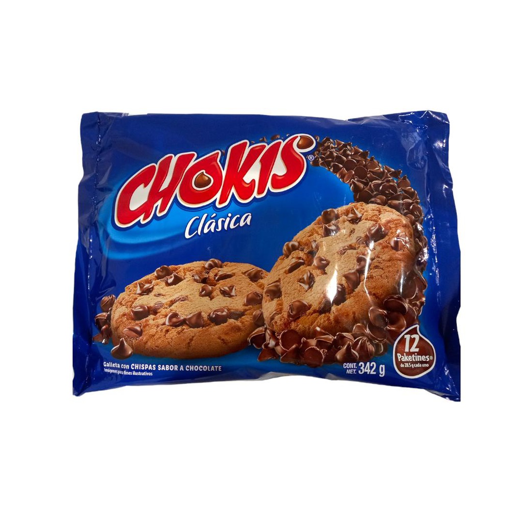 12 PACK CHOKIS AZUL 342G