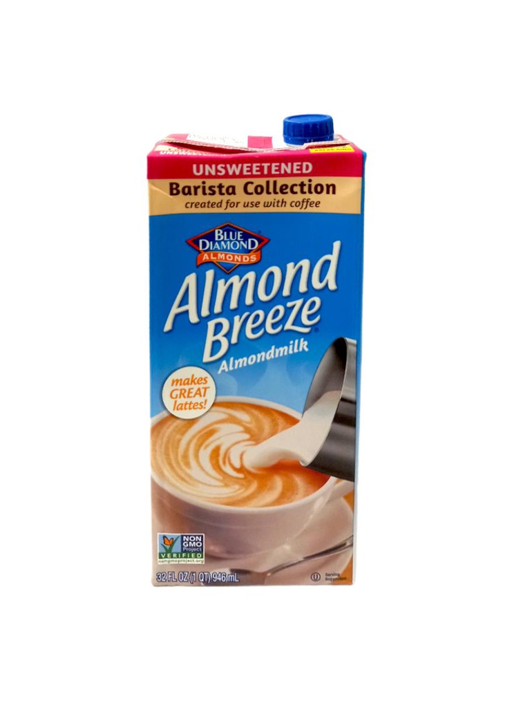 LECHE EN CAJA ALMOND BREEZE 946ML BARI