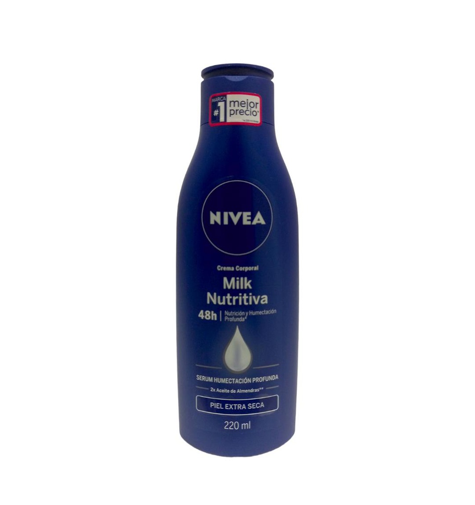 CREMA NIVEA BODY MILK NUTRITIV