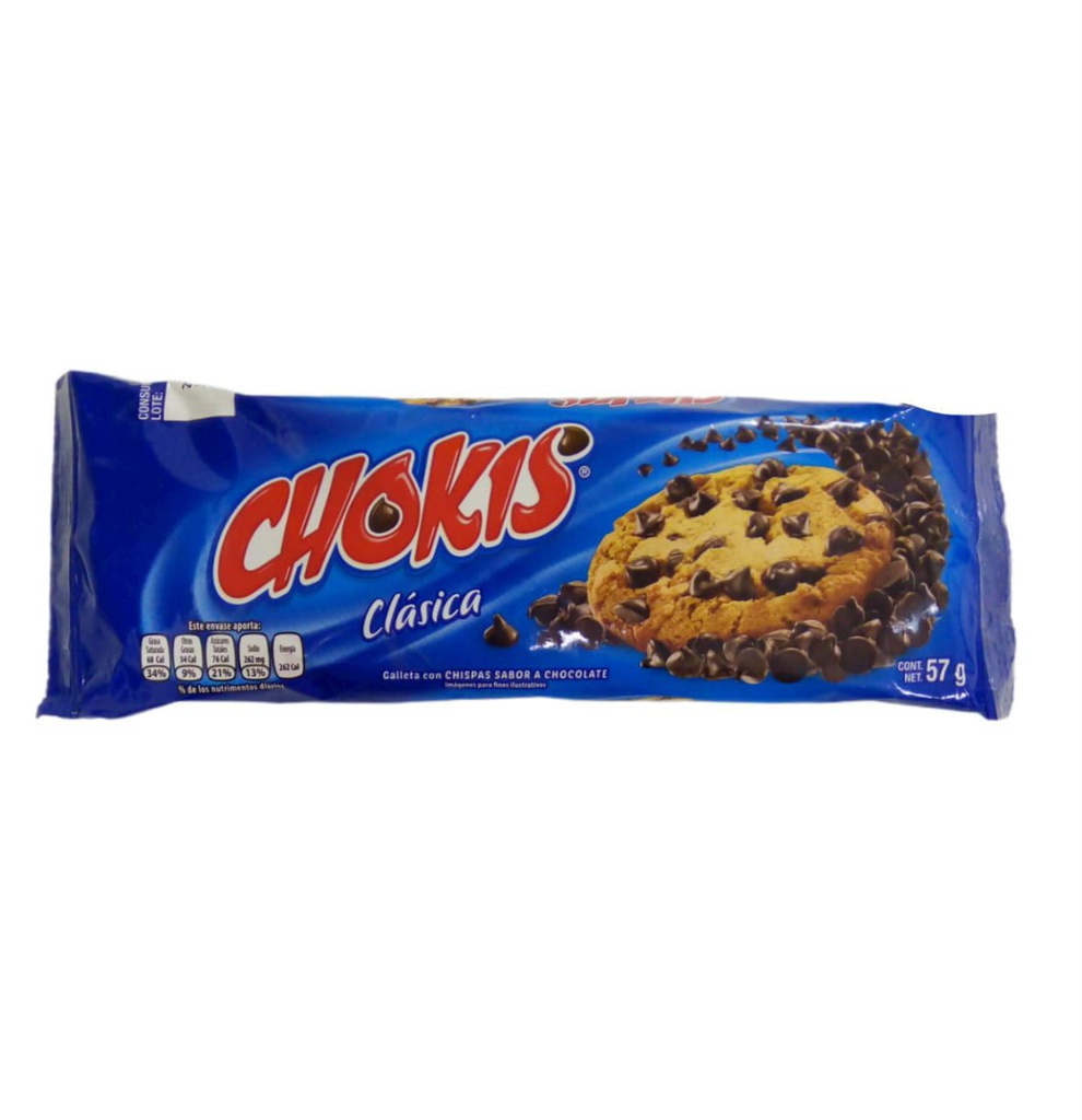 CHOKIS AZUL CLASICA 57G