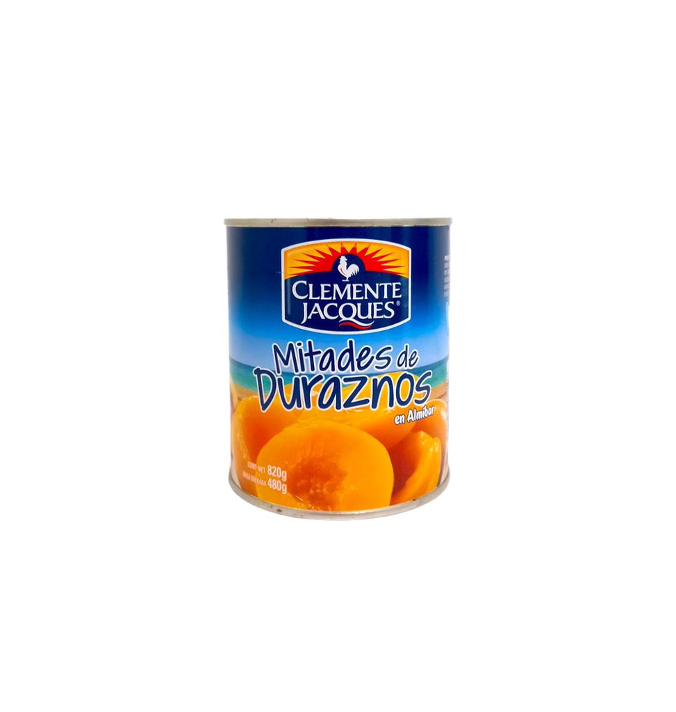 MITADES DURAZNO CLEMENTE 820G 