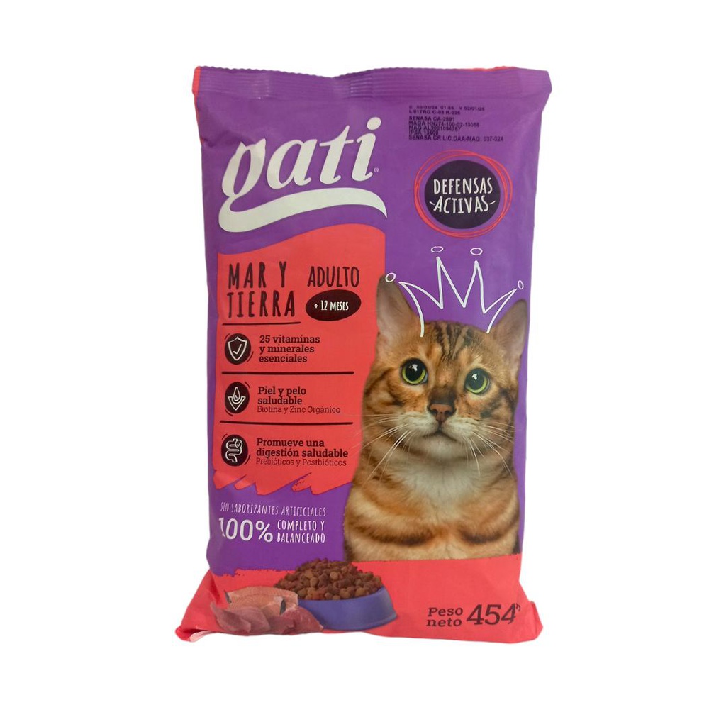 GATI MAR Y TIERRA ADULTO 400G