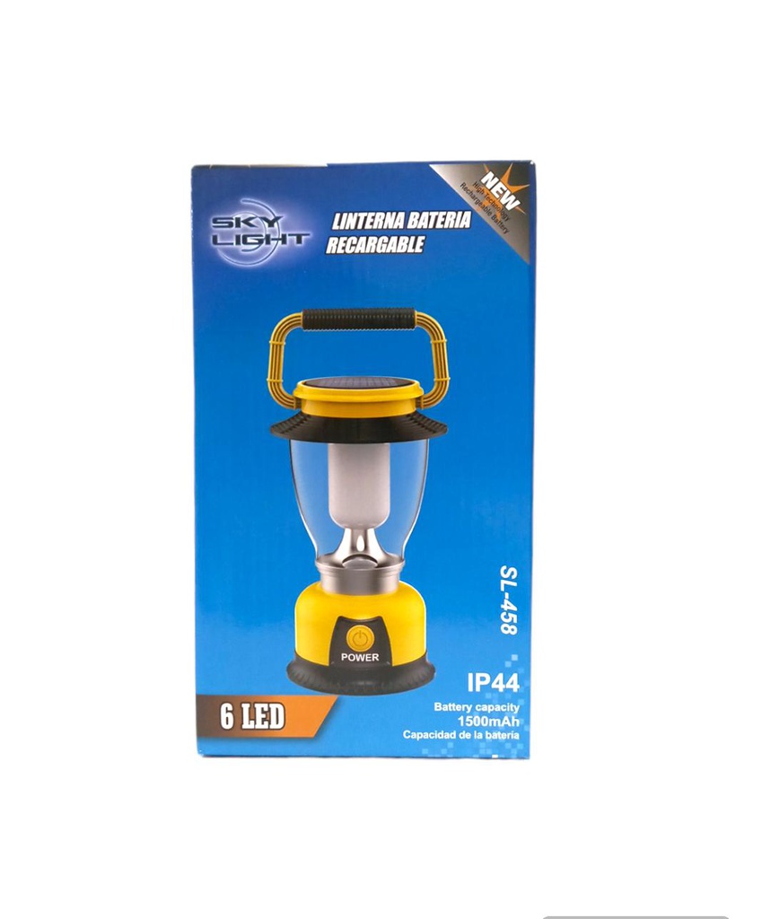 LAMPARA SOLAR Y ELECTRICA RECA