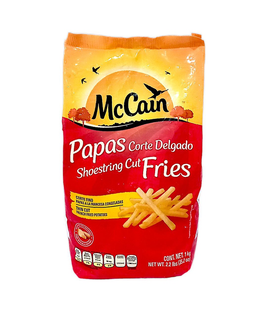 MCCAIN PAPAS 1KG CORTE DELGADO