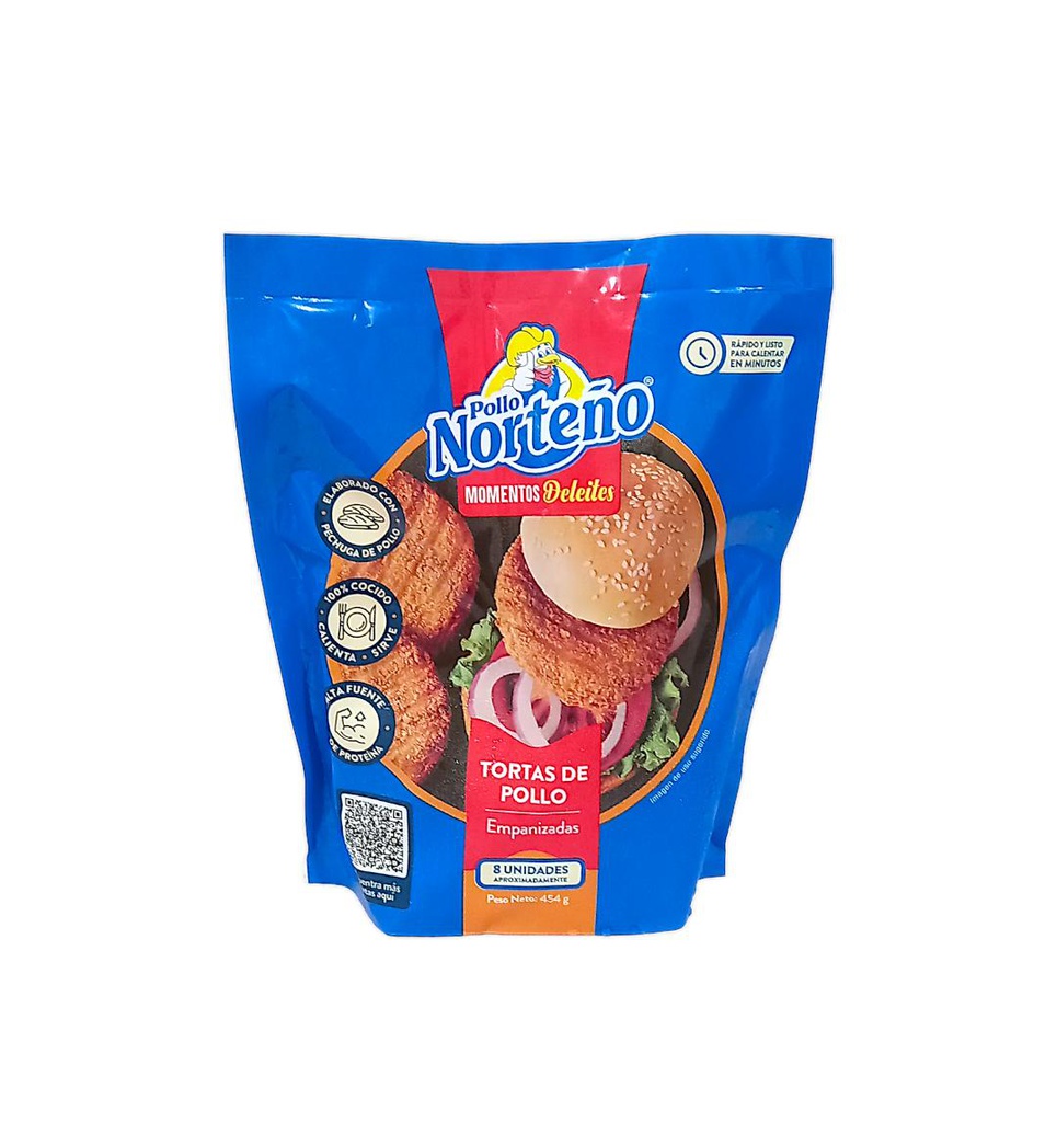 TORTA DE POLLO EMPANIZADAS NORTEÑO