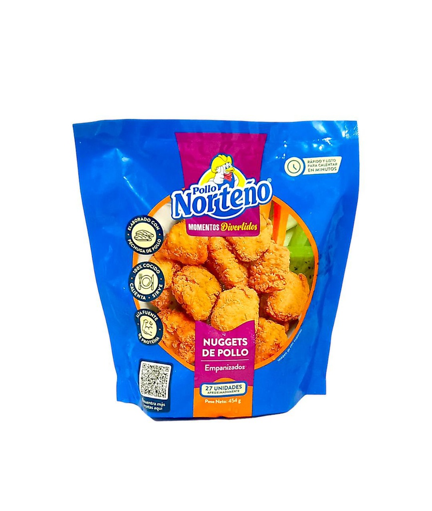 NUGGETS DE POLLO EMPANIZADOS NORTEÑO