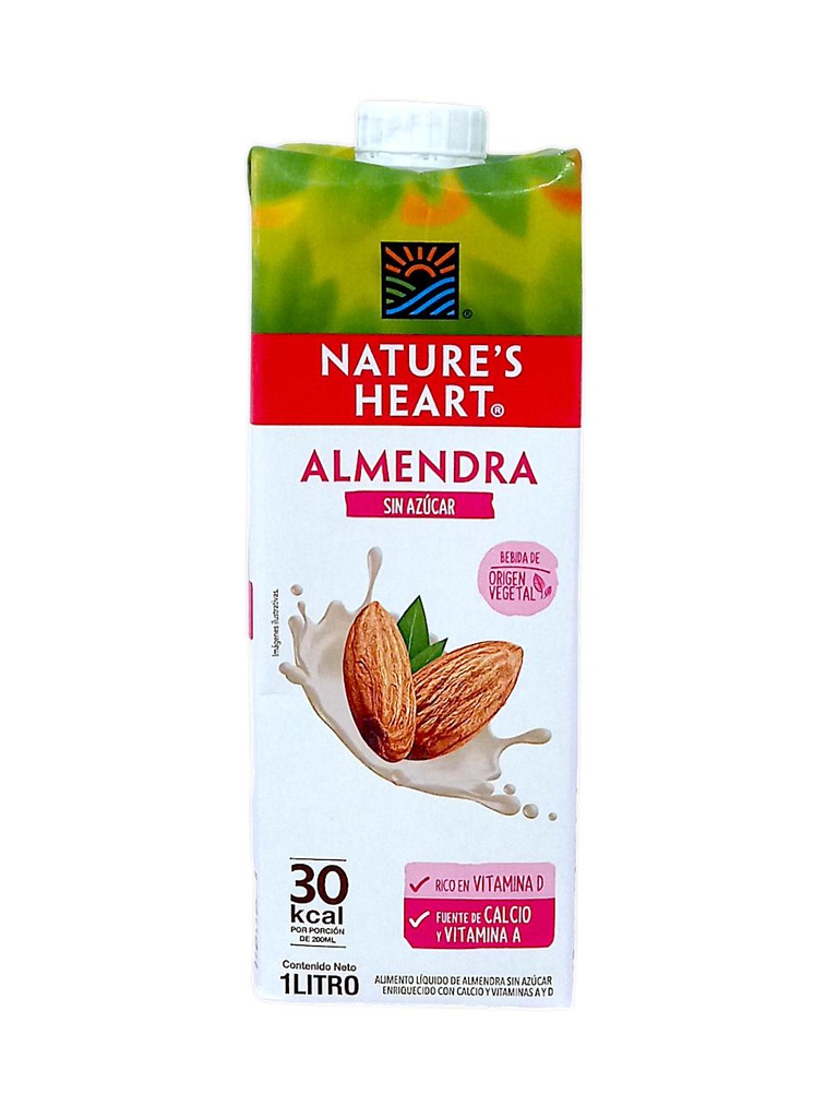 NATURES EN CAJA HEART ALMENDRA SIN AZU