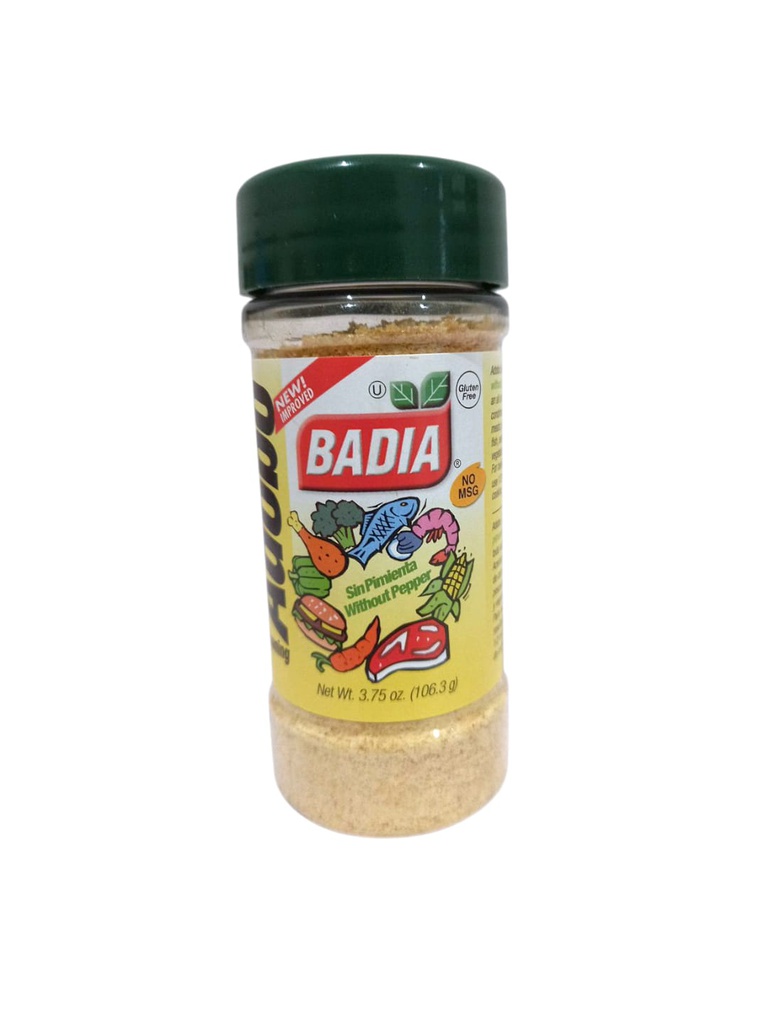 ADOBO S/PIMIENTA BADIA 3 75 OZ
