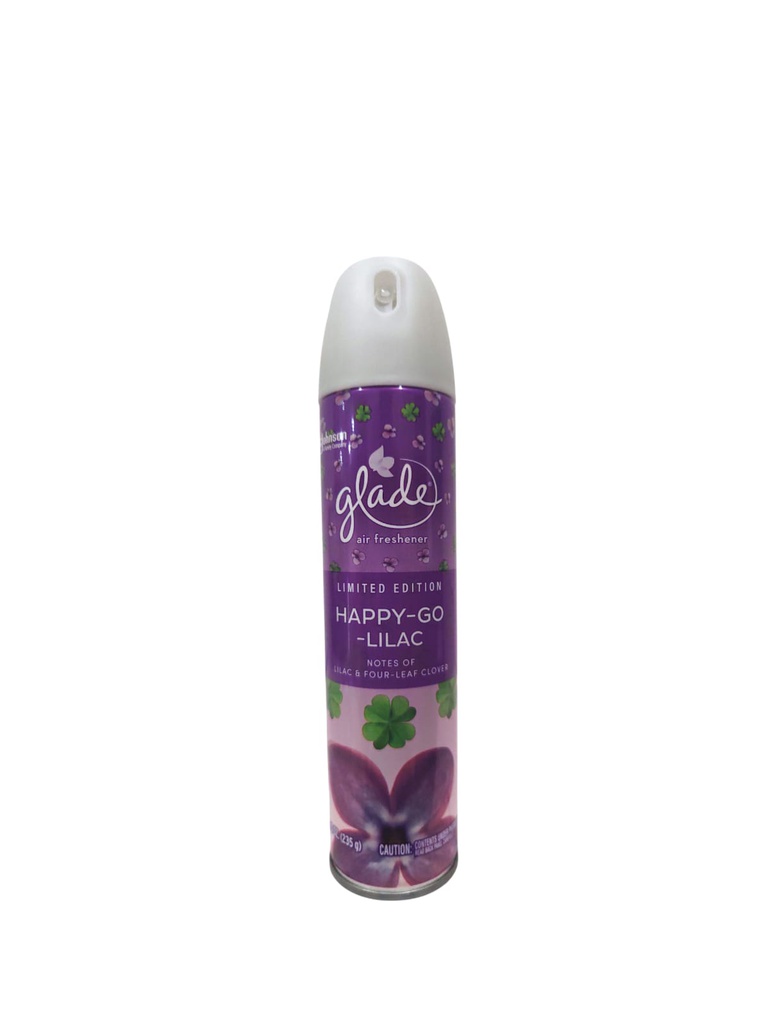 GLADE AREOSOL HAPPY-GO -LILAC
