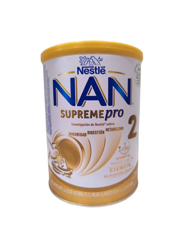 LECHE NAN SUPREMPRO2 800 GRAMO