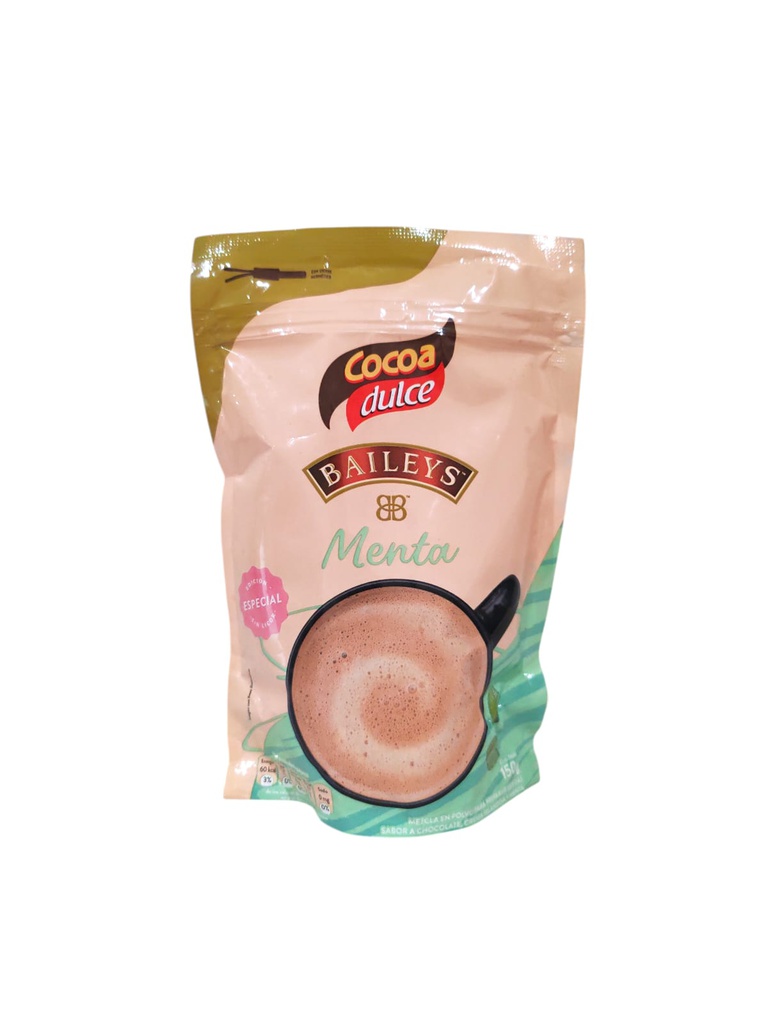 COCOA DULCE BAILEYS MENTA 150G