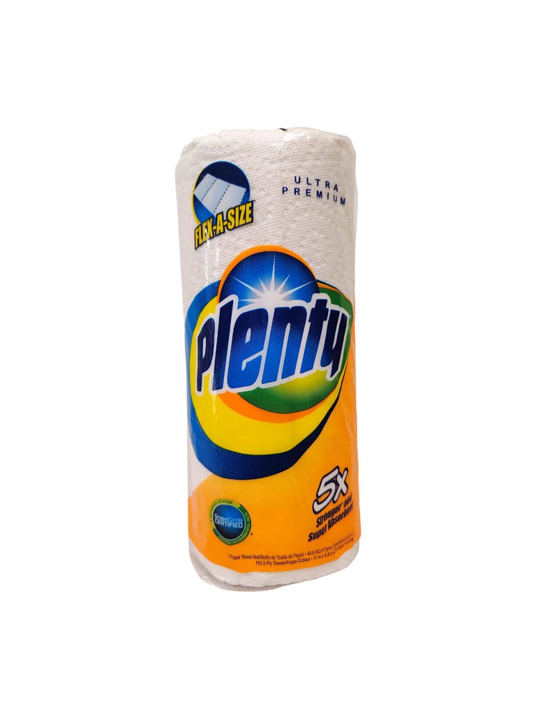 PAPEL TOALLA PLENTY 1ROLLO
