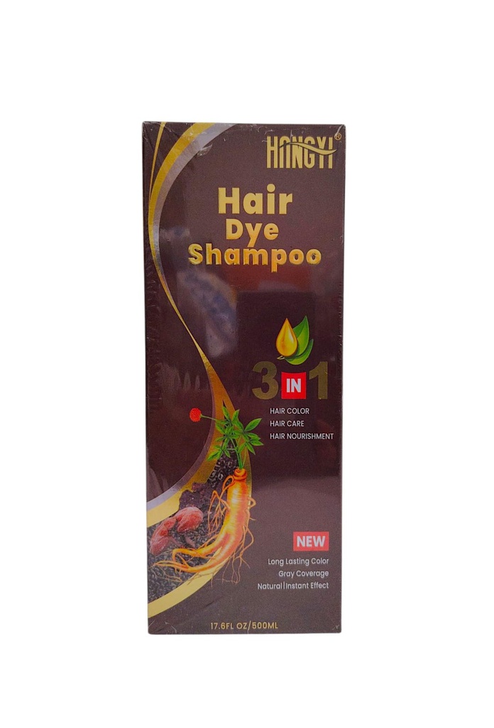 SHAMPOO HAIR DYE 3 EN 1 500ML