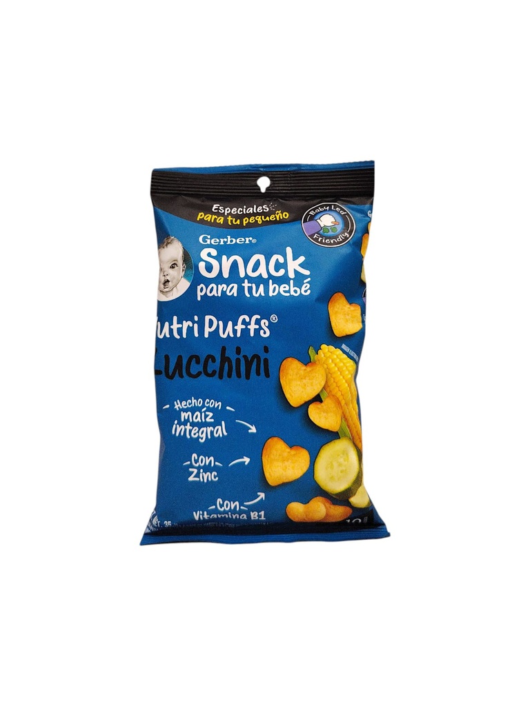 GERBER SNACK ZUCCHINI 35G