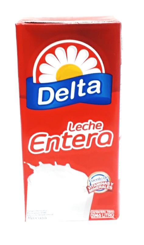 LECHE EN CAJA DELTA ENTERA 0 946 LITRO