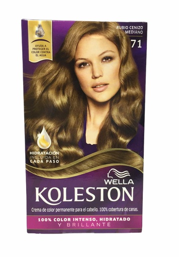 [3614225108884] TINTE KOLESTON RUBIO CENIZ 71 