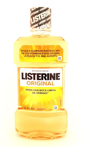 [7702035431110] LISTERINE SOLUCION 500 ML ORIG