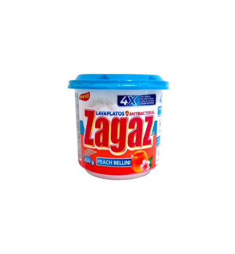 [7406171033770] LAVAPLATOS ZAGAZ PEACH 850GR
