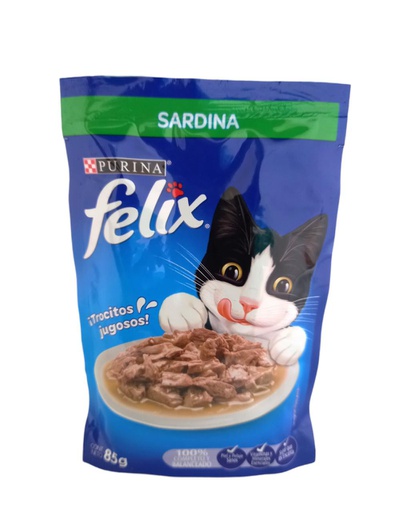 [7501072209832] COMIDA P/GATO FELIX SARDIN 85G