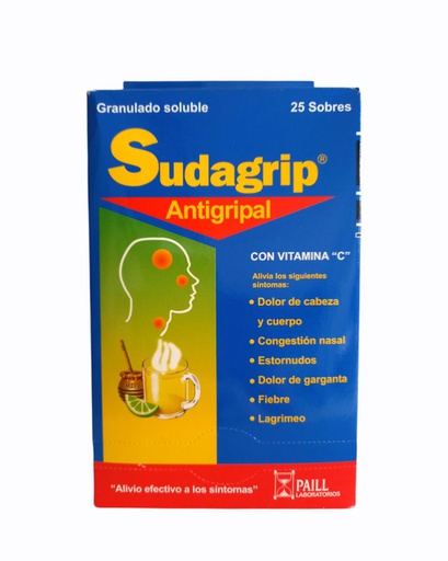 [7410002010991] CAJA DE TE SUDAGRIP 25 UND
