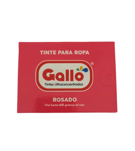 [7441042510073] TINTE GALLO COLOR ROSADO