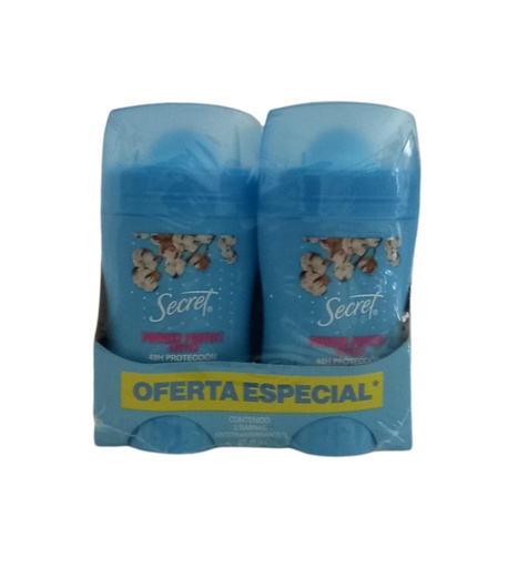 [7500435152181] SECRET 2PK POWDER PROTECT