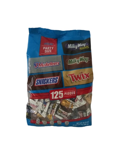 [040000598879] CHOCOLATE FAVORITES MARS 125UN