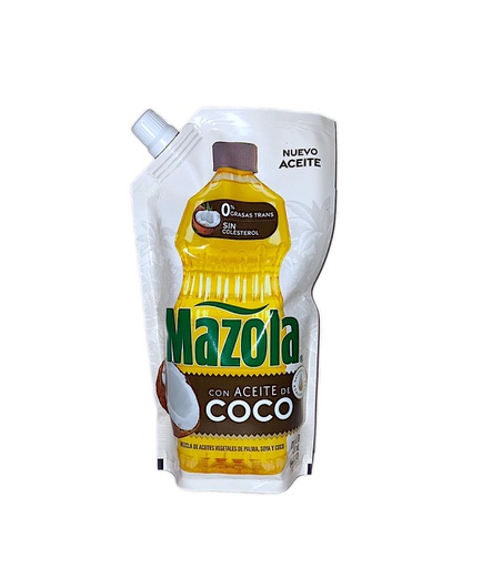 [750894622467] ACEITE DE COCO MAZOLA 400ML