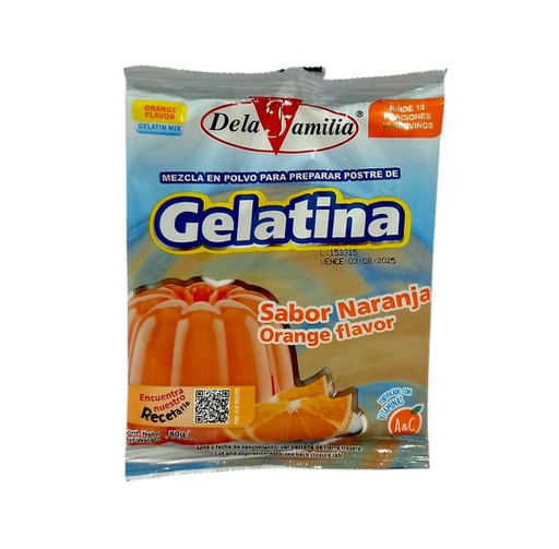 [7411002599004] GELATINA SABOR NARANJA 80G 