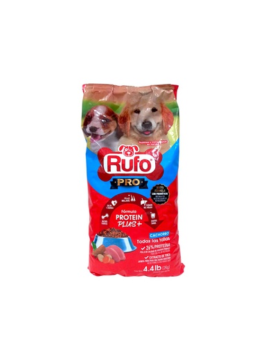 [781974001353] ALIMENTO RUFO CACHORRO 4 4LB