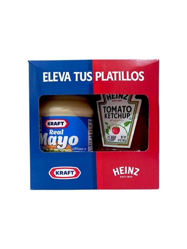 [7424603110387] 2PACK MAYO/KETCHUP HEINZ/KRAFT