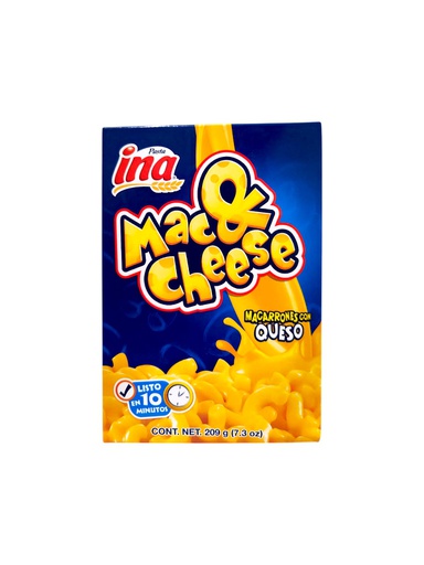 [753081044998] PASTA INA MACK&amp;CHEESE 209G