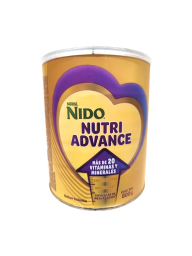 [7506475121644] NIDO NUTRIADVANCE LATA 800G