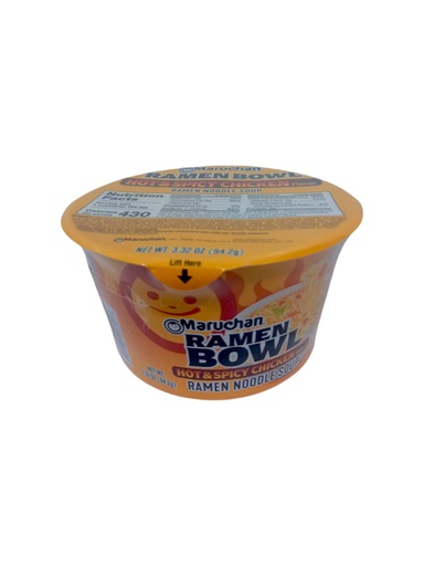 [041789003028] RAMEN BOWL HOT&amp;SPICY CHICKEN 