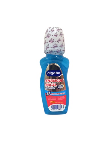 [7791274198793] ENJUAGUE BUCAL ALGABO 250ML 