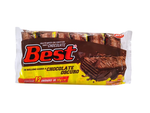 [756956004233] GALLETA BEST SABOR  CHOCOLATE 