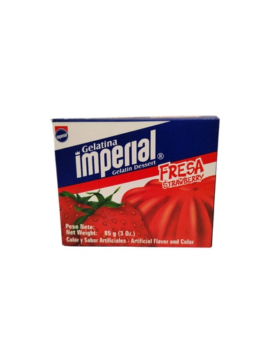 [752534601009] GELATINA IMPERIAL FRESA 85G