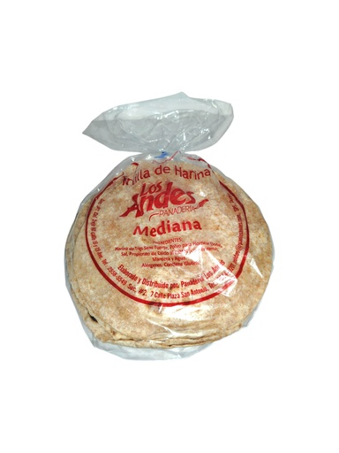 [0708518008050] TORTILLA DE HARINA LOS ANDES M