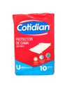 PROTECTOR DE CAMA COTIDIAN 10U
