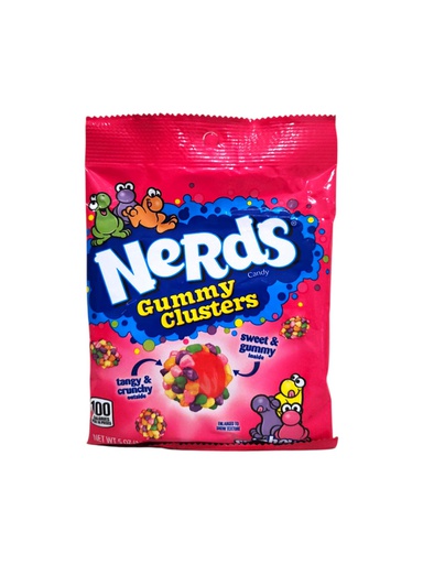[079200049065] CANDY NERDS CLUST RAINBOW 5Z