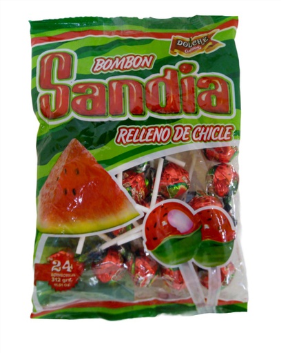 [7423386700440] BOMBON SANDIA DOLCHE 25 UN