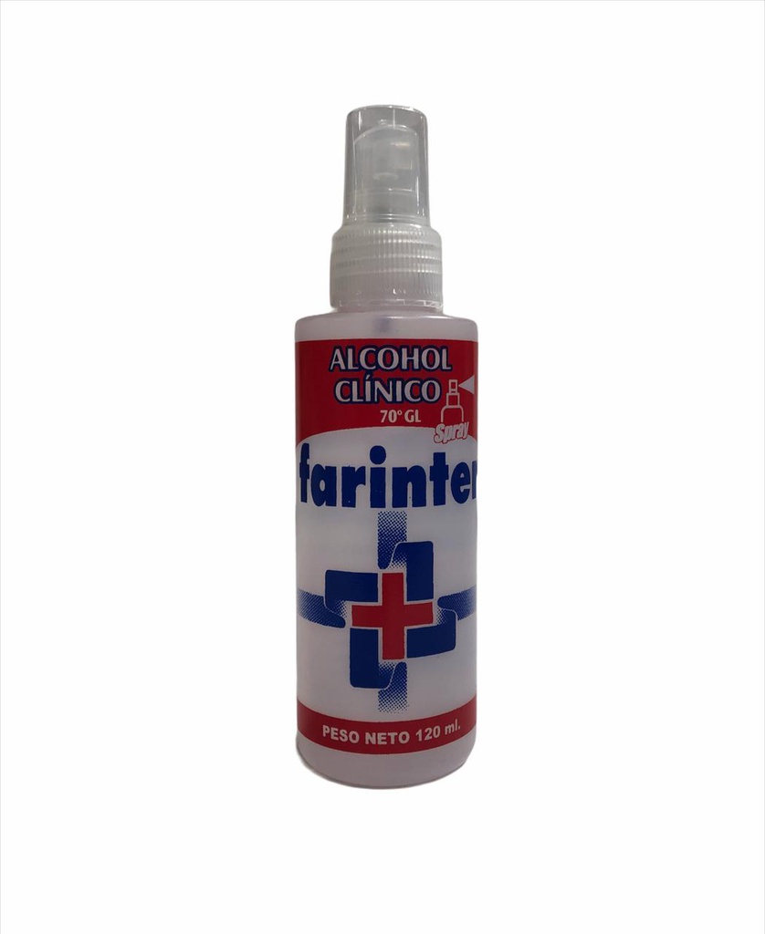 ALCOHOL CLINICO SPRAY 120 ML