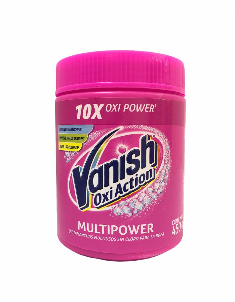 VANISH PODER O2  POLVO 450 G